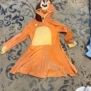 Chili Heeler Women's Orange Bluey Halloween Costume